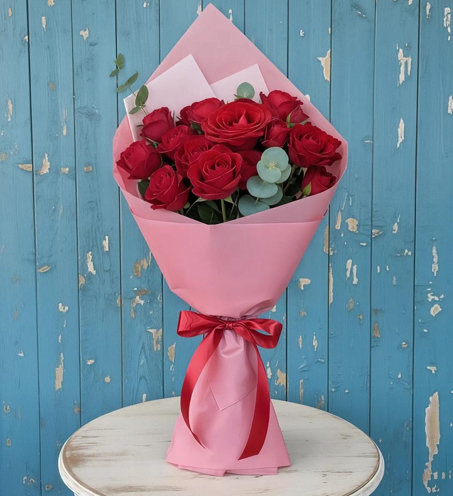 Букет цветов из: Розы в Нарьян-Маре