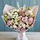Букет цветов из: Альстромерии и Розы в Нарьян-Маре