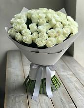 Букет 35 Белых роз в Нарьян-Маре