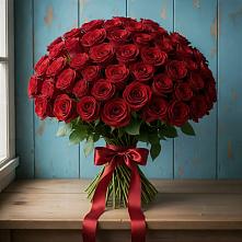 Букет Красные розы Блэк Меджик в Нарьян-Маре