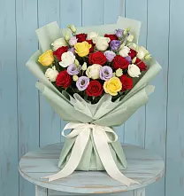 Букет цветов из:  Розы в Нарьян-Маре