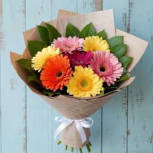 Букет цветов из:  Герберы #REPLACE_PRED# Нарьян-Маре