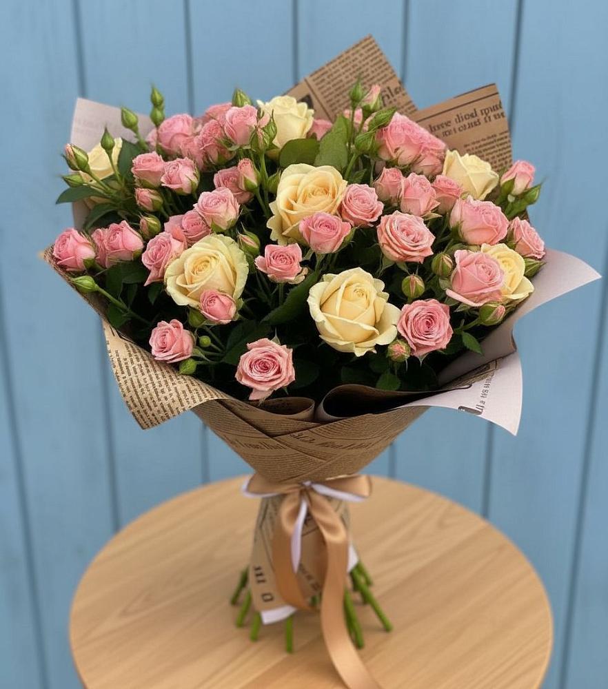 Букет цветов из: Розы в Нарьян-Маре