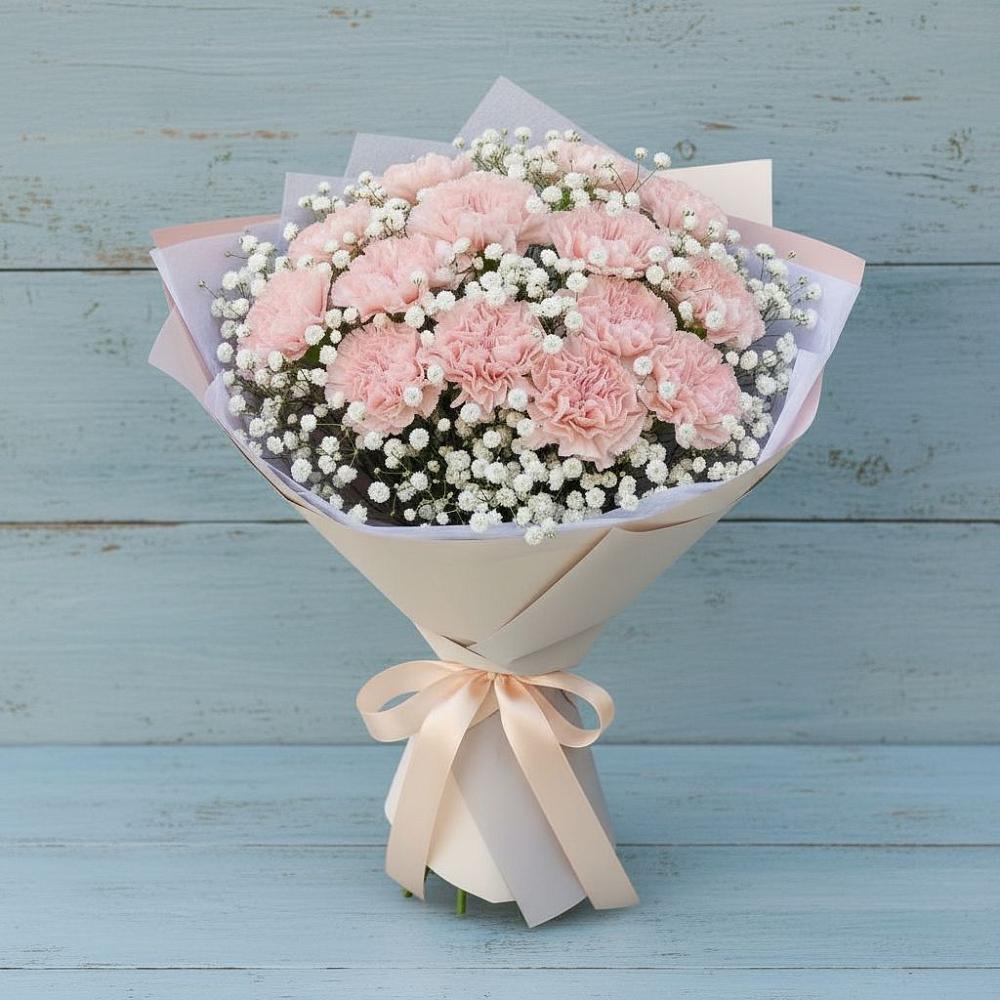 Букет цветов из: Гвоздики в Нарьян-Маре