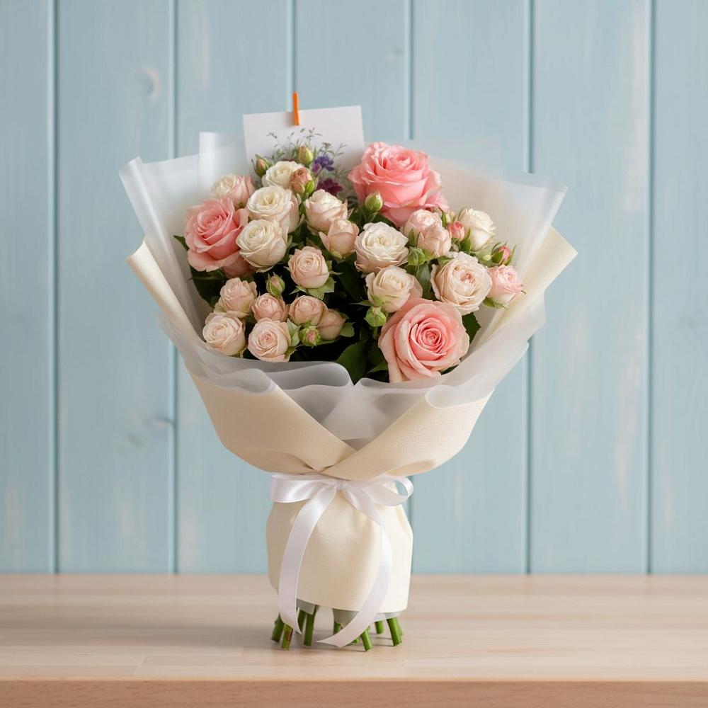 Букет цветов из: Розы в Нарьян-Маре