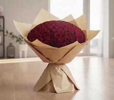 Букет 101 Красная роза в Нарьян-Маре