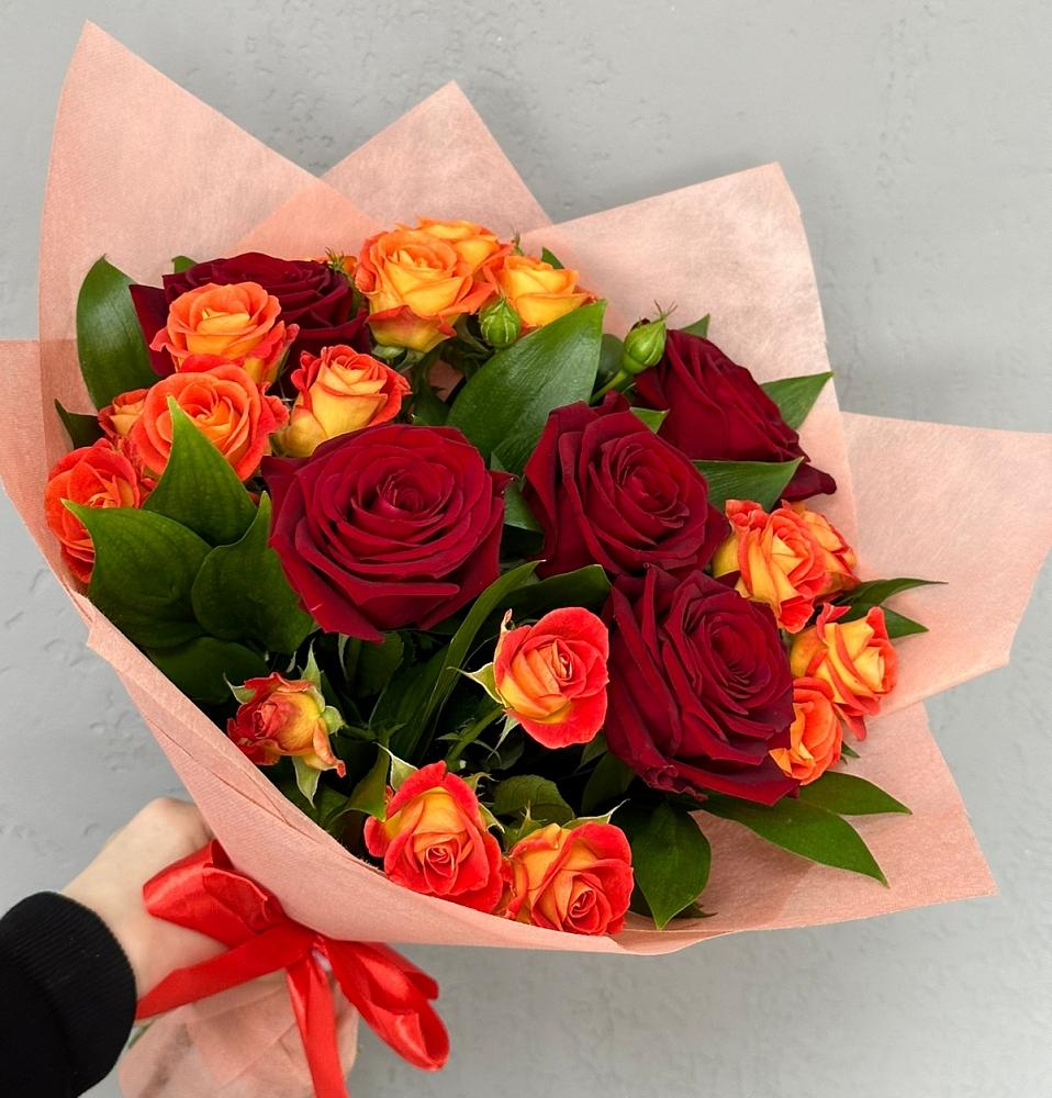 Букет Любовь и восторг в Нарьян-Маре