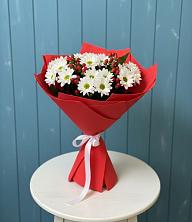 Букет цветов из:  Хризантемы в Нарьян-Маре