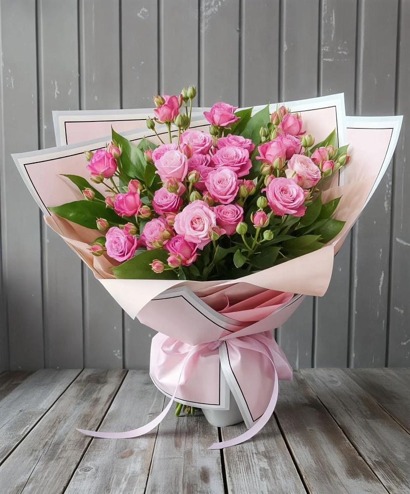 Букет Розовый кустик в Нарьян-Маре