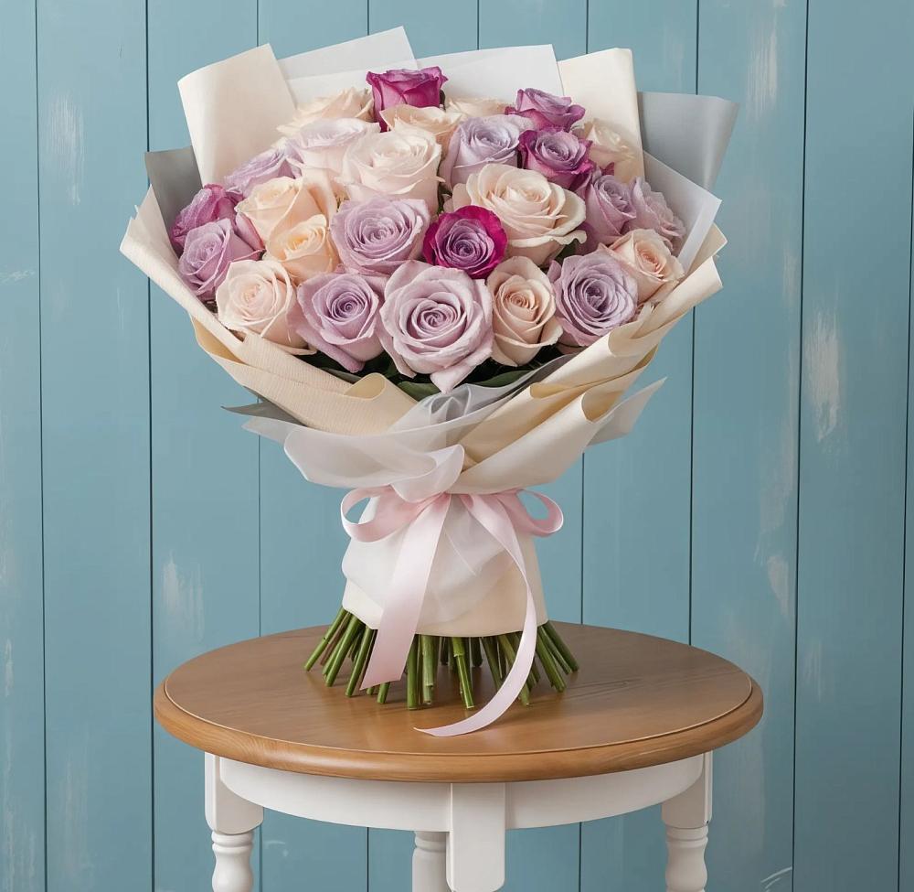 Букет цветов из: Розы в Нарьян-Маре