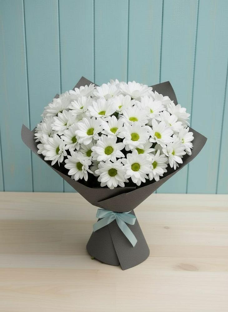 Букет цветов из: Хризантемы в Нарьян-Маре