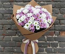 Букет цветов из:  Хризантемы в Нарьян-Маре